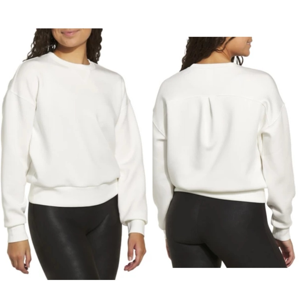 Spanx AirEssentials Crew Sweater In Powder Size 1X